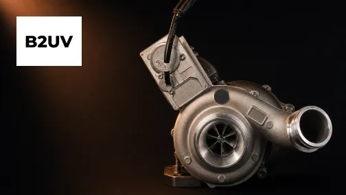 Brand new BorgWarner B2UV turbocharger for International MaxxForce DT466 diesel engine supplied by UPAPSI