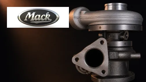 Brand new Mack turbocharger for E7 MP7 and MP8 vocational truck engines supplied by UPAPSI