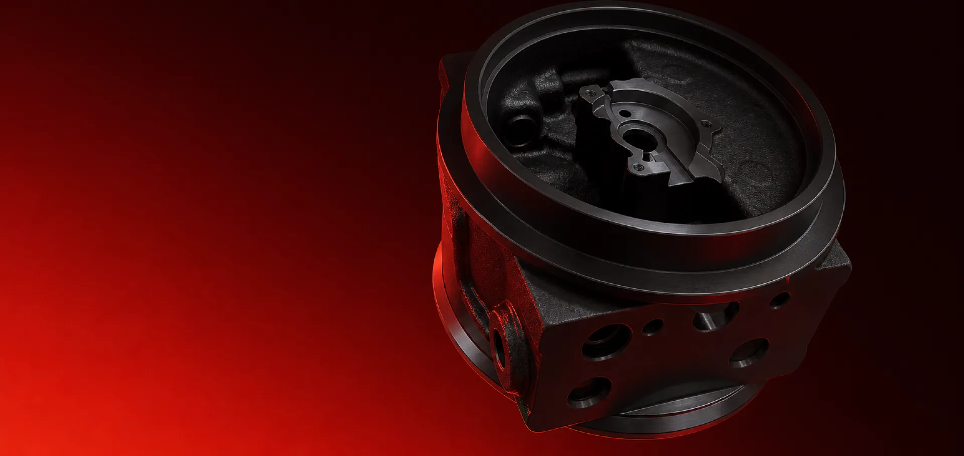 Brand new turbo bearing housing center housing for Holset VGT turbochargers on Cummins diesel engines supplied by UPAPSI