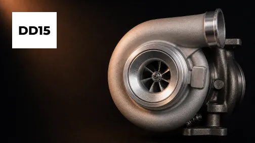 Brand new DD15 turbocharger BorgWarner B3G and Holset HX55 for Freightliner Cascadia supplied by UPAPSI