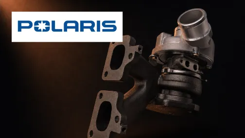 Brand new Polaris RZR XP Turbo K03 turbocharger for UTV powersports supplied by UPAPSI