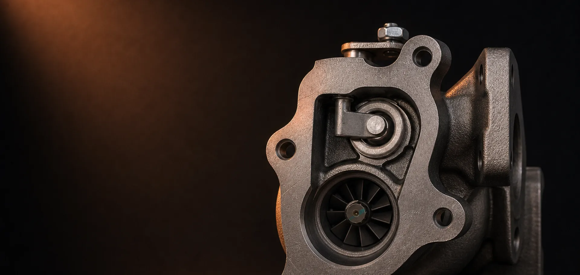 Brand new Kubota turbocharger for Bobcat skid steer and compact excavator engines supplied by UPAPSI
