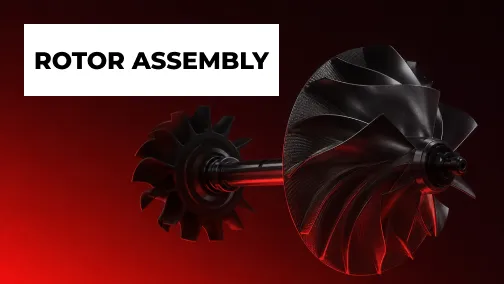 Brand new turbo rotor assembly CHRA cartridge for diesel turbocharger rebuilds supplied by UPAPSI