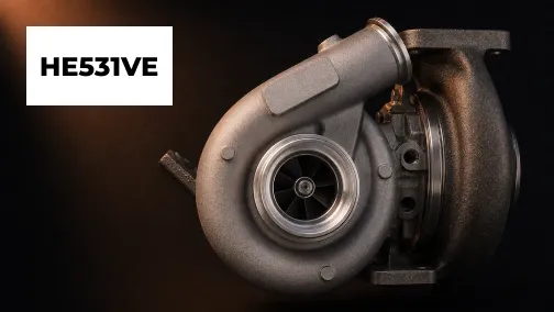 Brand new Holset HE531VE VGT turbocharger for Cummins ISM PACCAR MX-13 and Detroit Series 60 supplied by UPAPSI