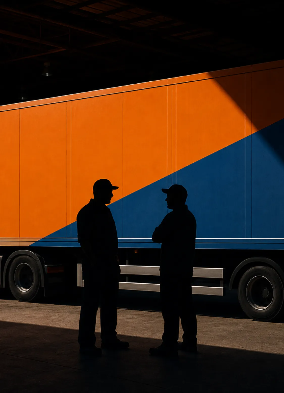 UPAPSI warranty men talking by truck