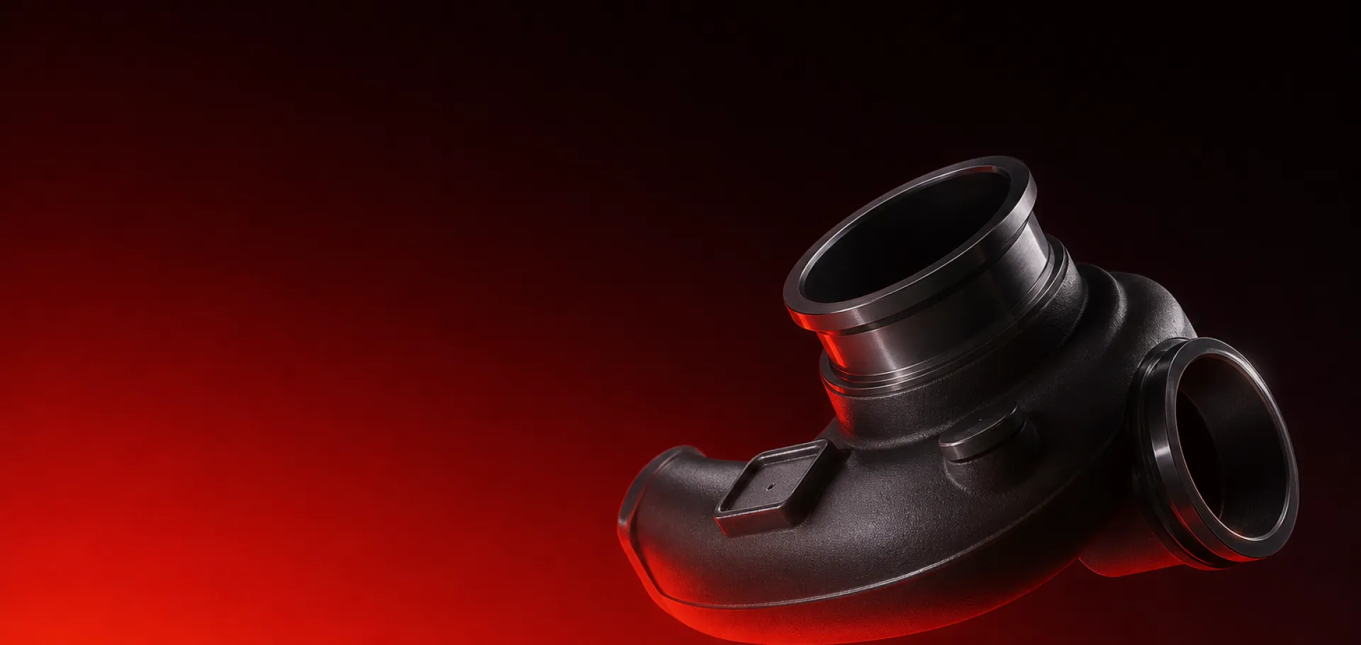 Brand new turbo compressor housings for diesel turbocharger rebuilds supplied by UPAPSI