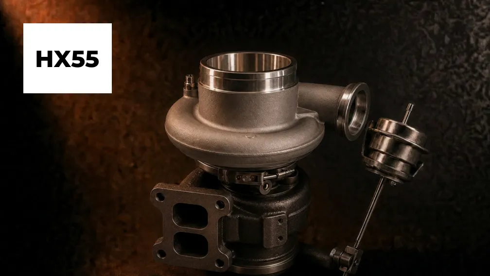 Brand new Holset HX55 wastegated turbocharger for Cummins ISM ISX and Detroit DD15 supplied by UPAPSI