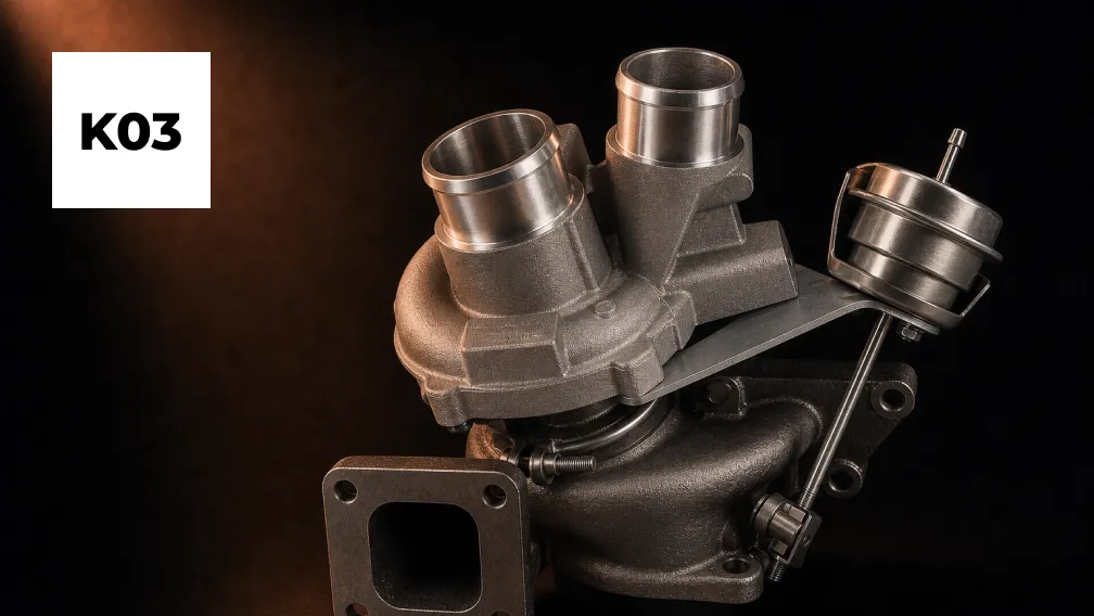 Brand new BorgWarner K03 turbocharger for Ford EcoBoost and Polaris RZR supplied by UPAPSI