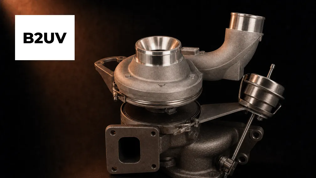 Brand new BorgWarner B2UV turbocharger for International MaxxForce DT466 diesel engine supplied by UPAPSI