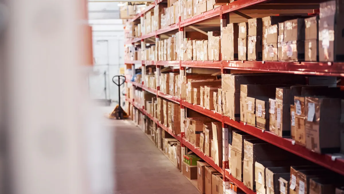 Brand-new Detroit DD15 turbochargers stocked in a US warehouse ready for 24-hour dispatch